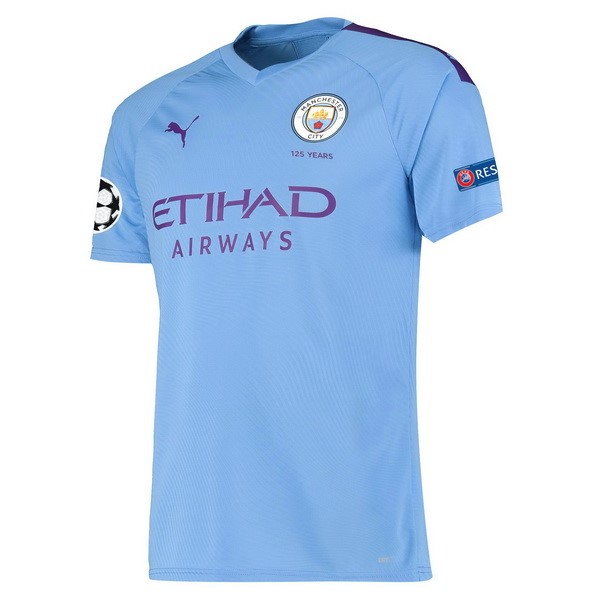 Maillot Football Manchester City Domicile 2019-20 Bleu